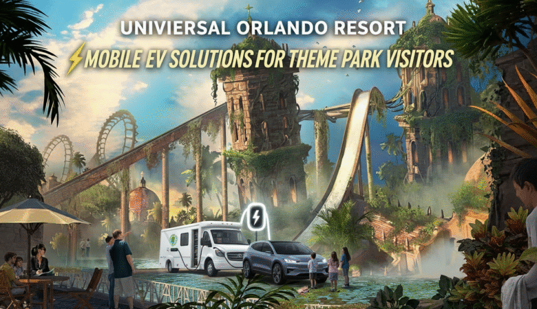 Universal Orlando Resort Charging: Mobile EV Solutions for Theme Park Visitors