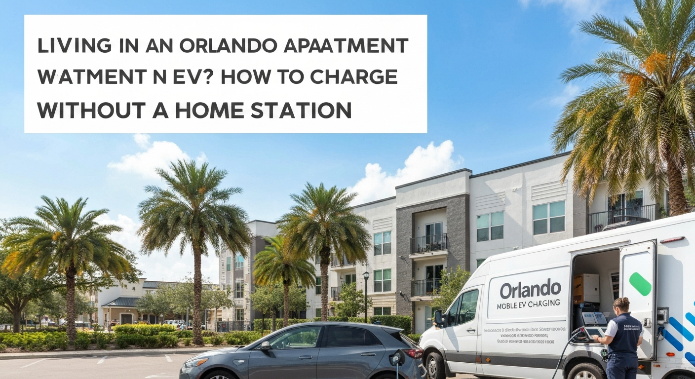 Living in an Orlando Apartment with an EV? How to Charge Without a Home Station