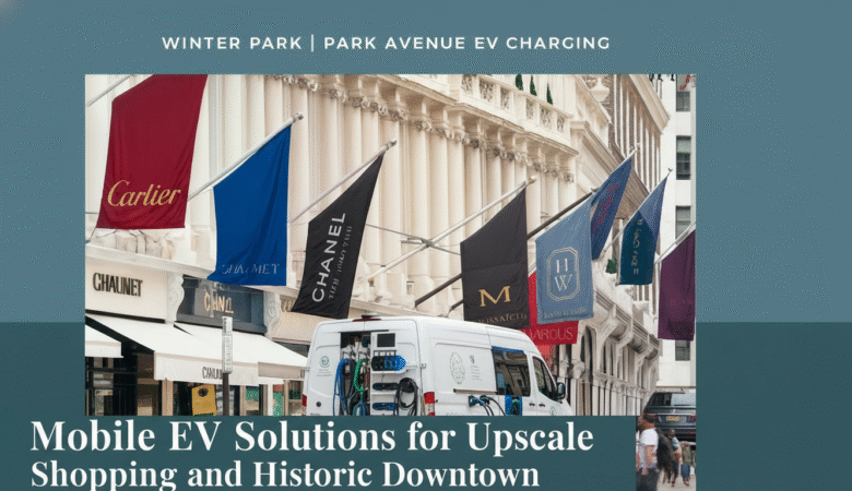 Winter Park & Park Avenue Charging: Mobile EV Solutions for Upscale Shopping and Historic Downtown